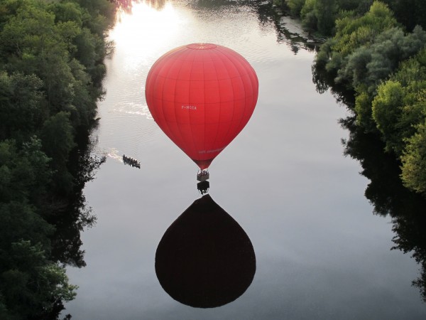 bateau et ballon